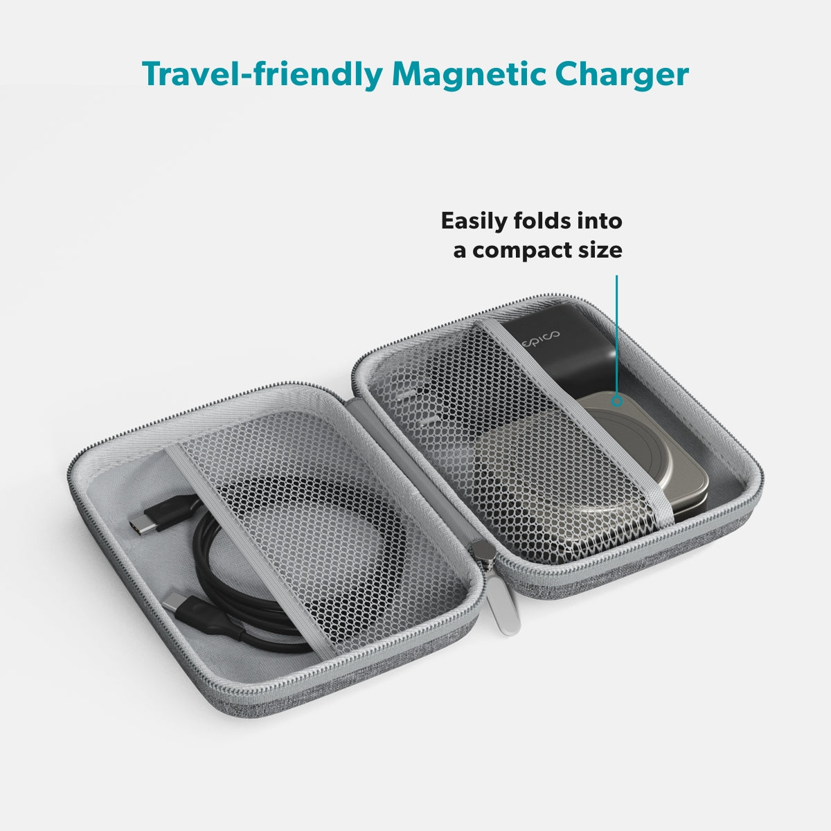 Epico UltraBase Qi2 3-in-1 Alu Magnetic Foldable Wireless Charging Stand