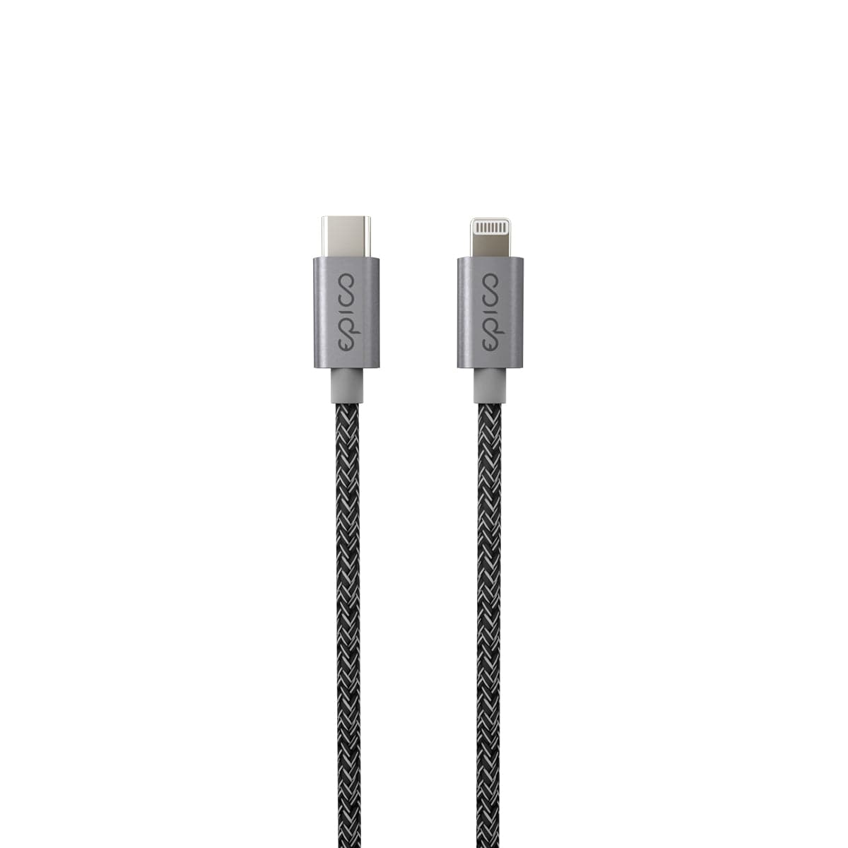 Epico Ladekabel USB-C auf Lightning Braided