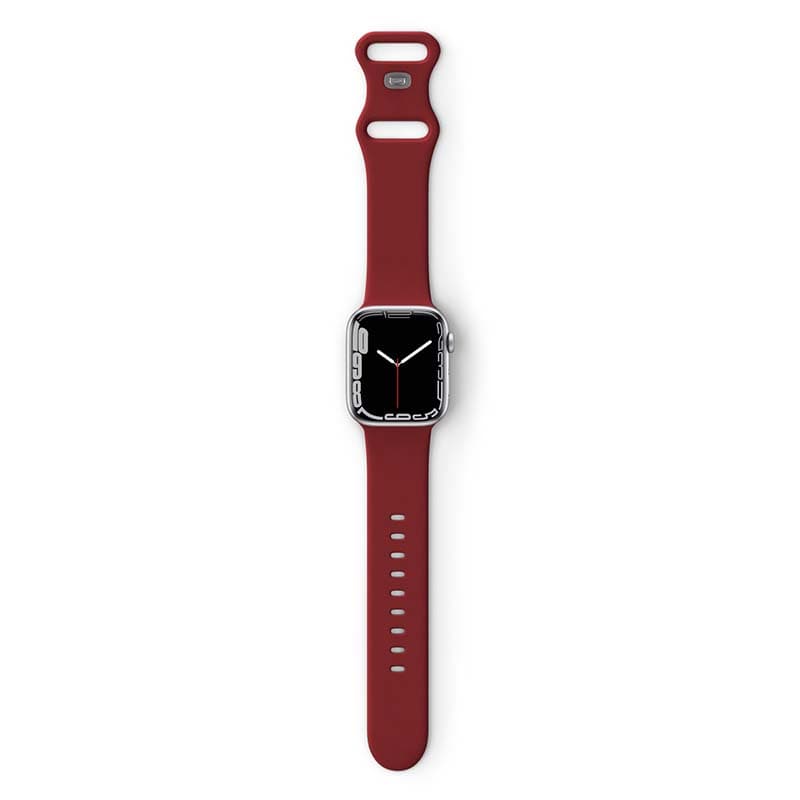 Epico Apple Watch Armband - Silikon in 42/44/45/49 mm - rot