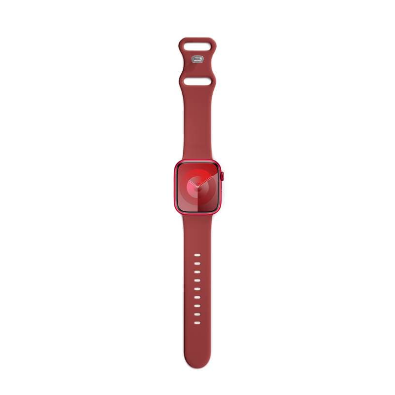 Epico Apple Watch Armband - Silikon in 42/44/45/49 mm - rot