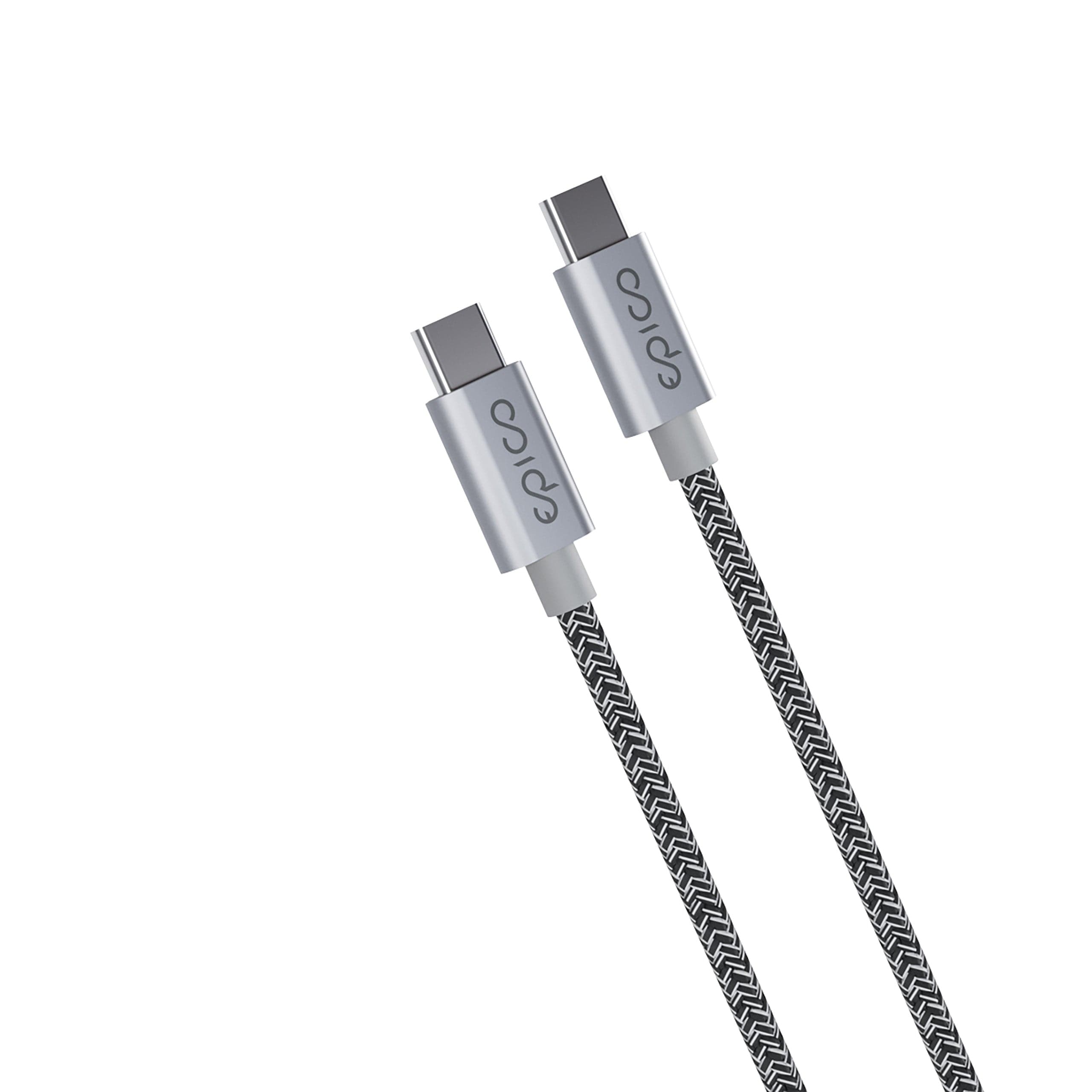 Braided Cable - USB-C to USB-C 1.2m - space grey