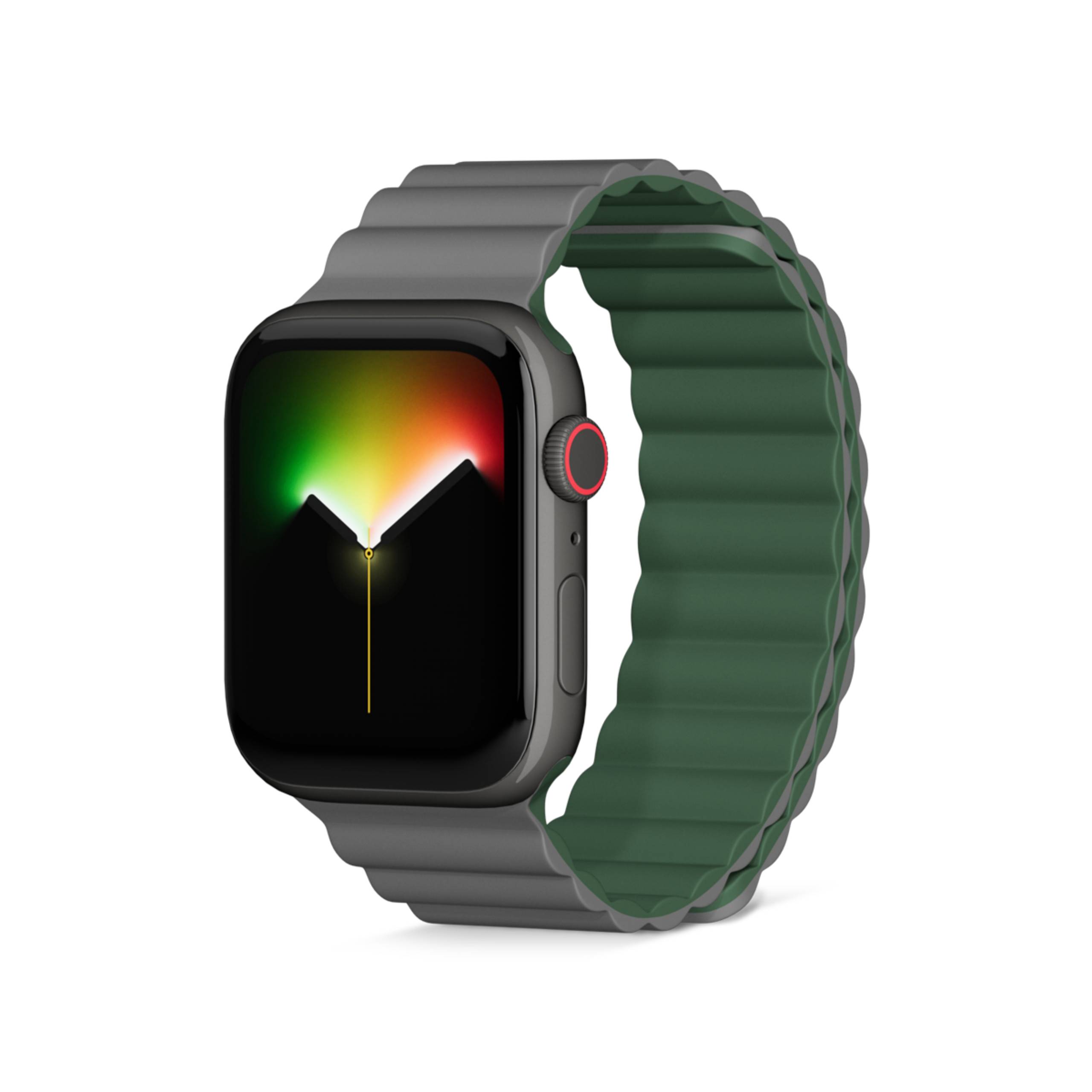 Epico Magnetisches Silikon Armband für Apple Watch 38/40/41 mm