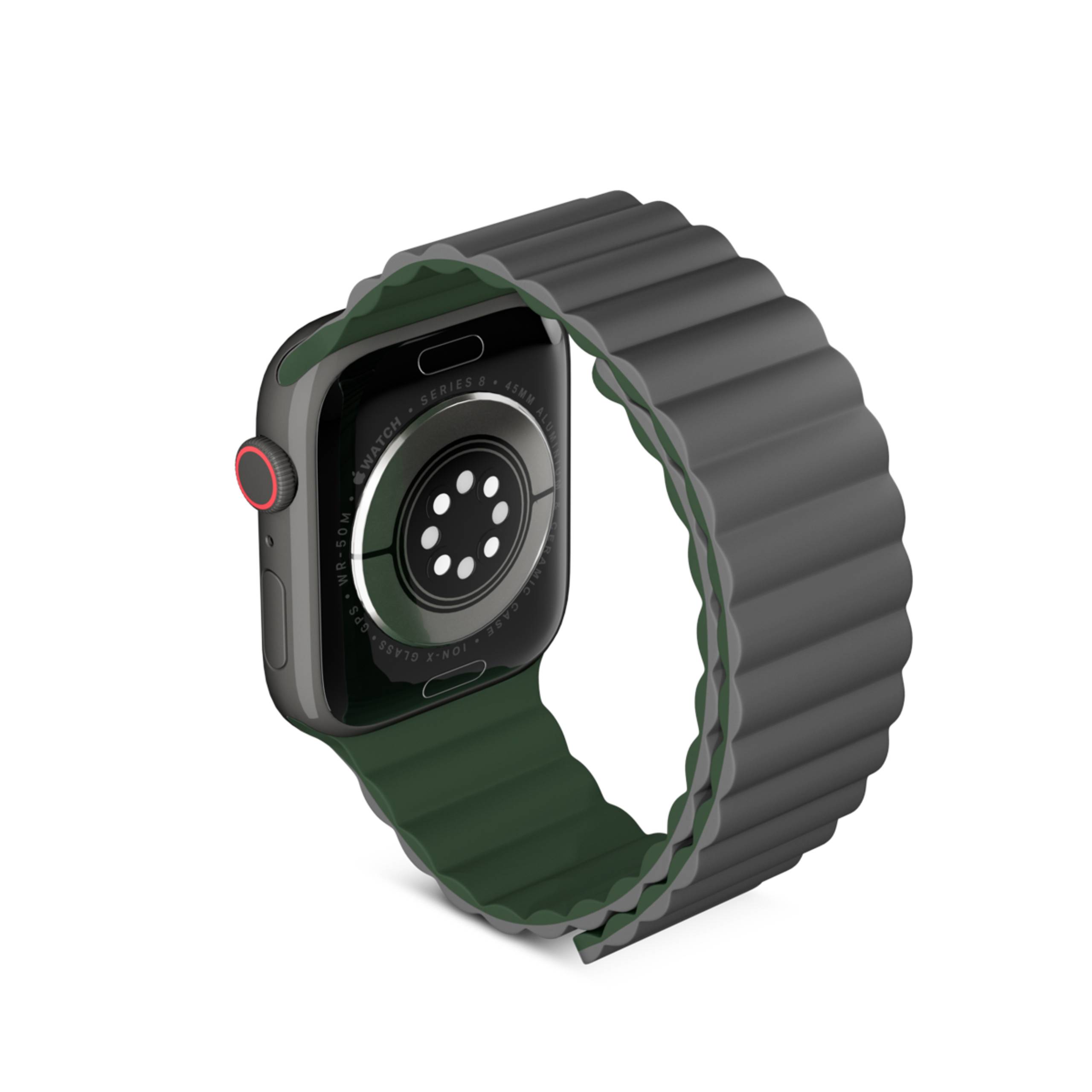 Epico Magnetisches Silikon Armband für Apple Watch 38/40/41 mm