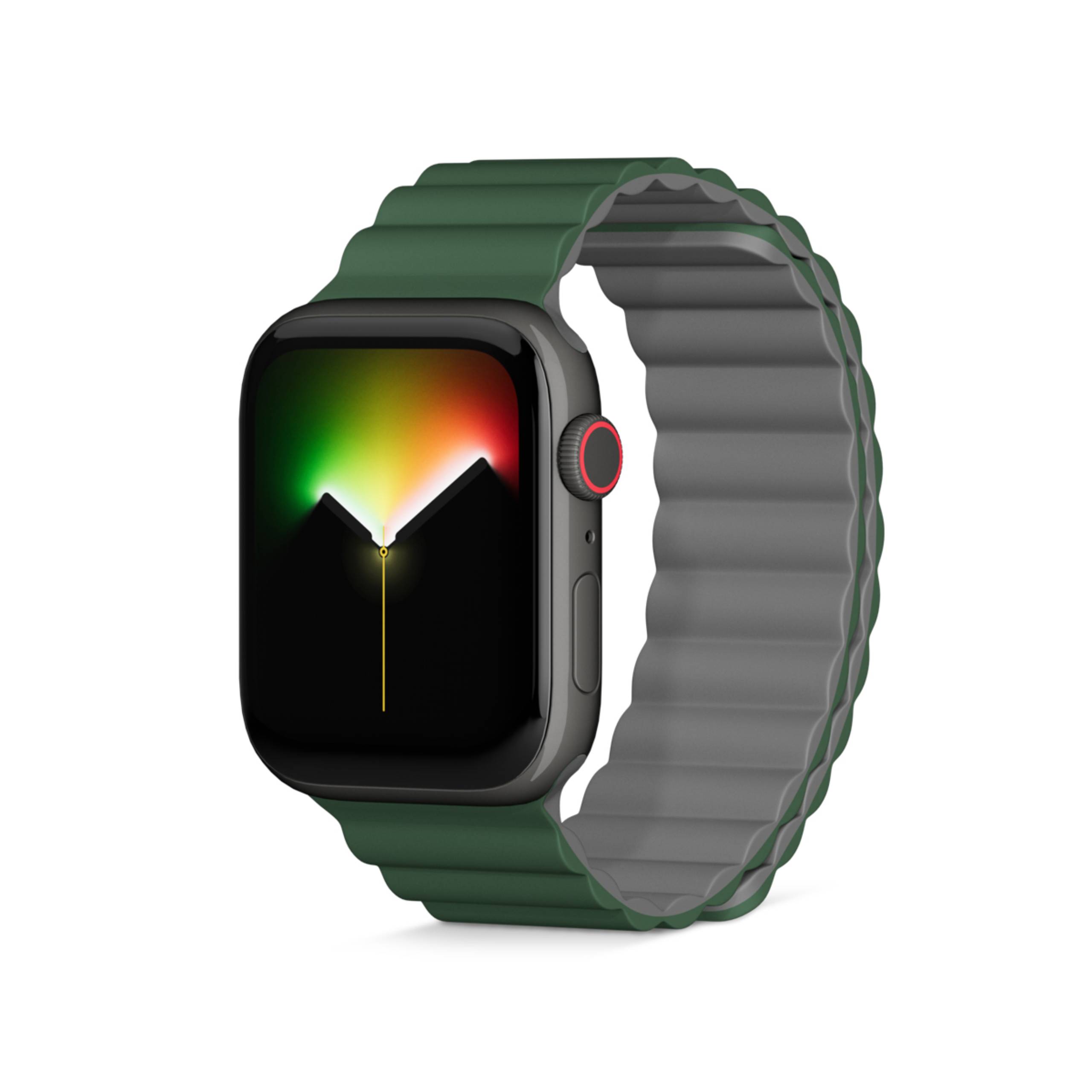 Epico Magnetisches Silikon Armband für Apple Watch 42/44/45/59 mm