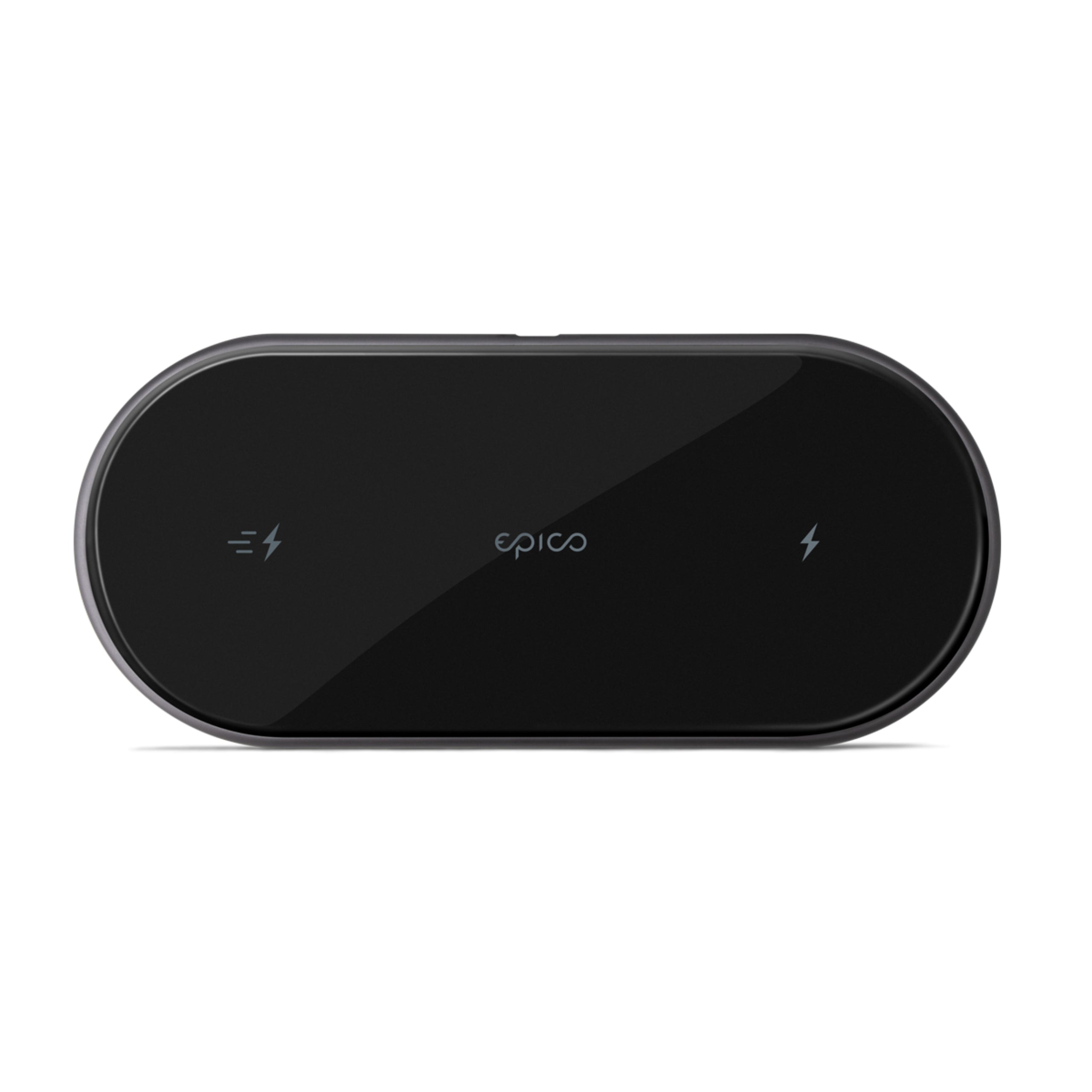 Epico Ultraslim Dual Wireless Charger + Adapter