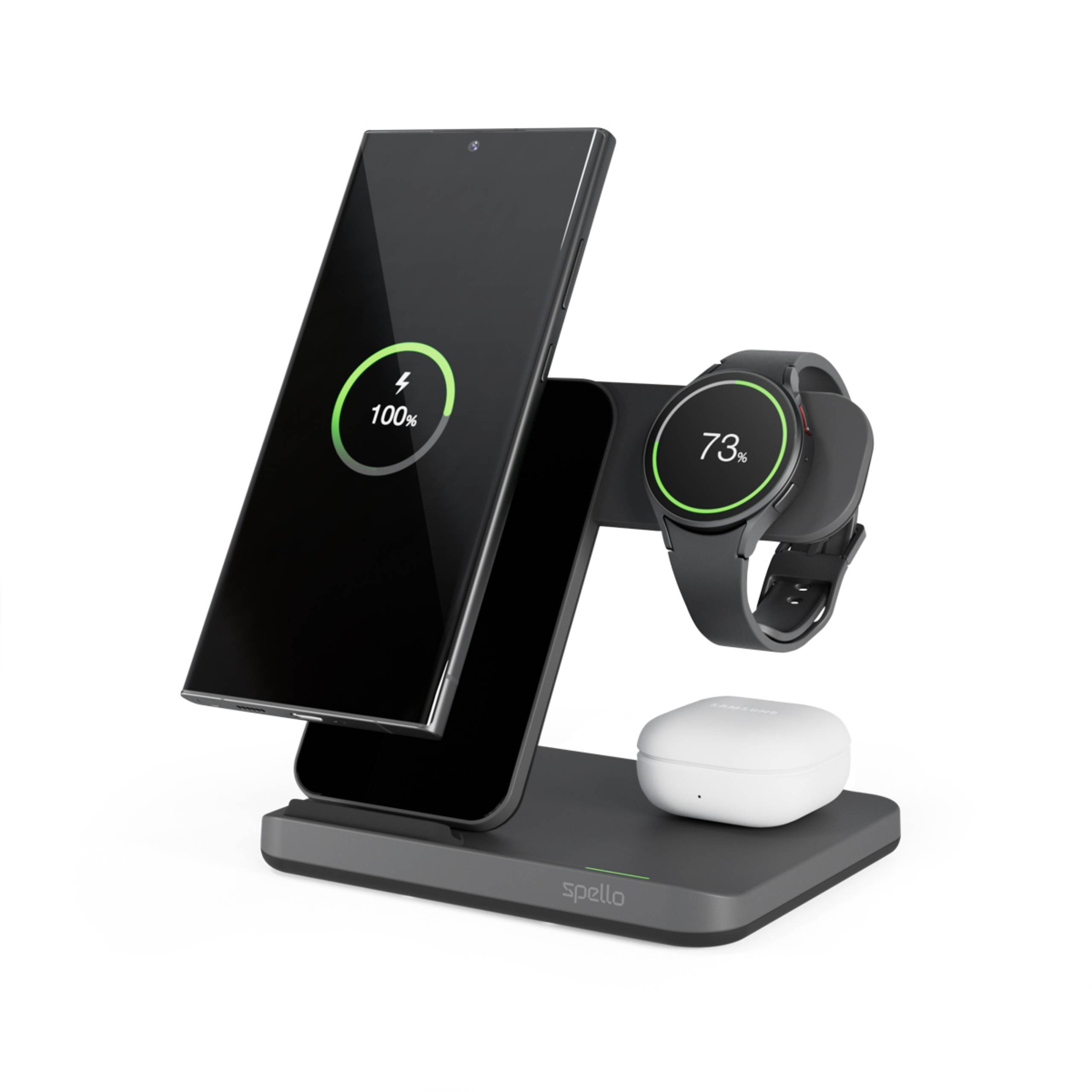 Spello 3in1 Wireless Charging Stand for Samsung