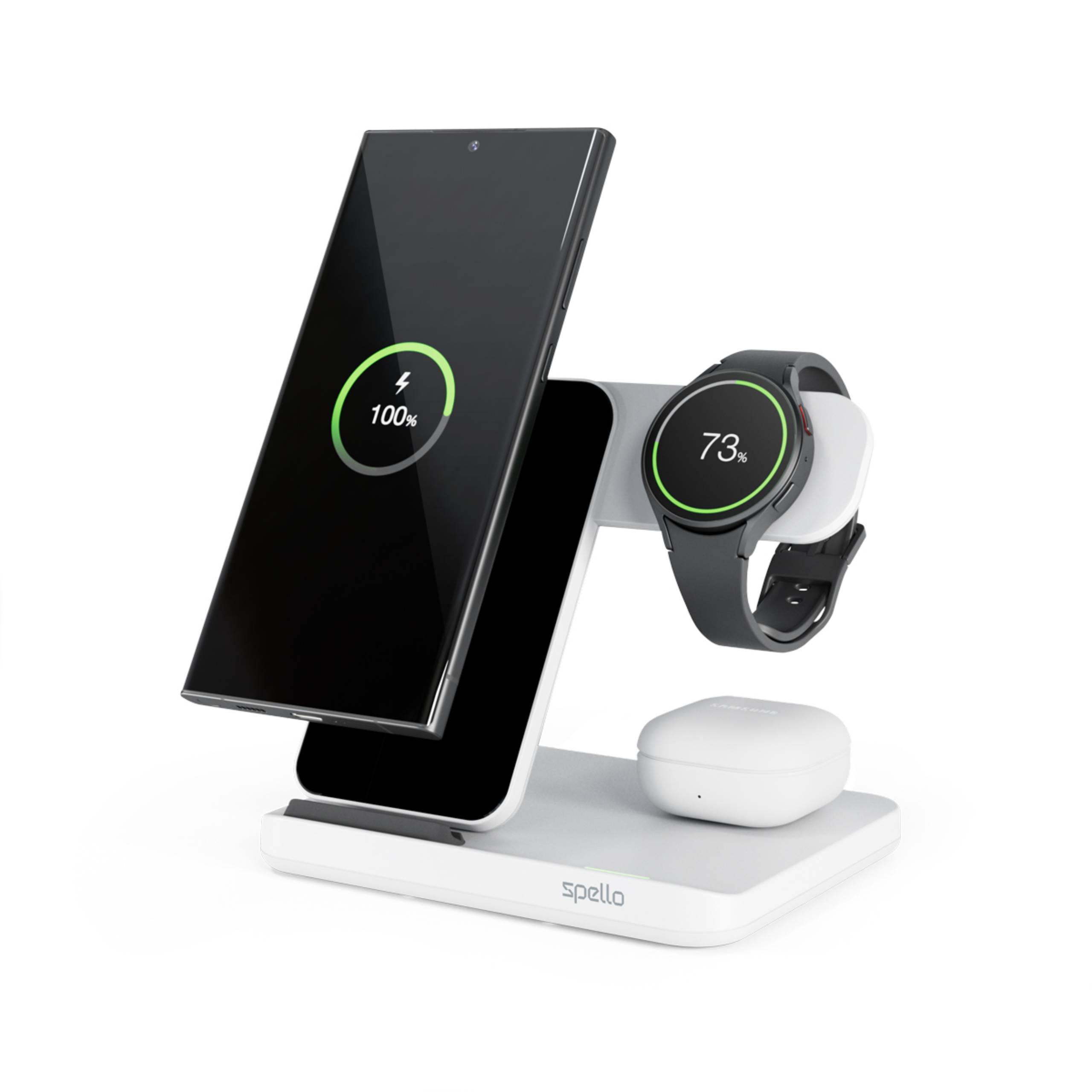 Spello 3in1 Wireless Charging Stand for Samsung