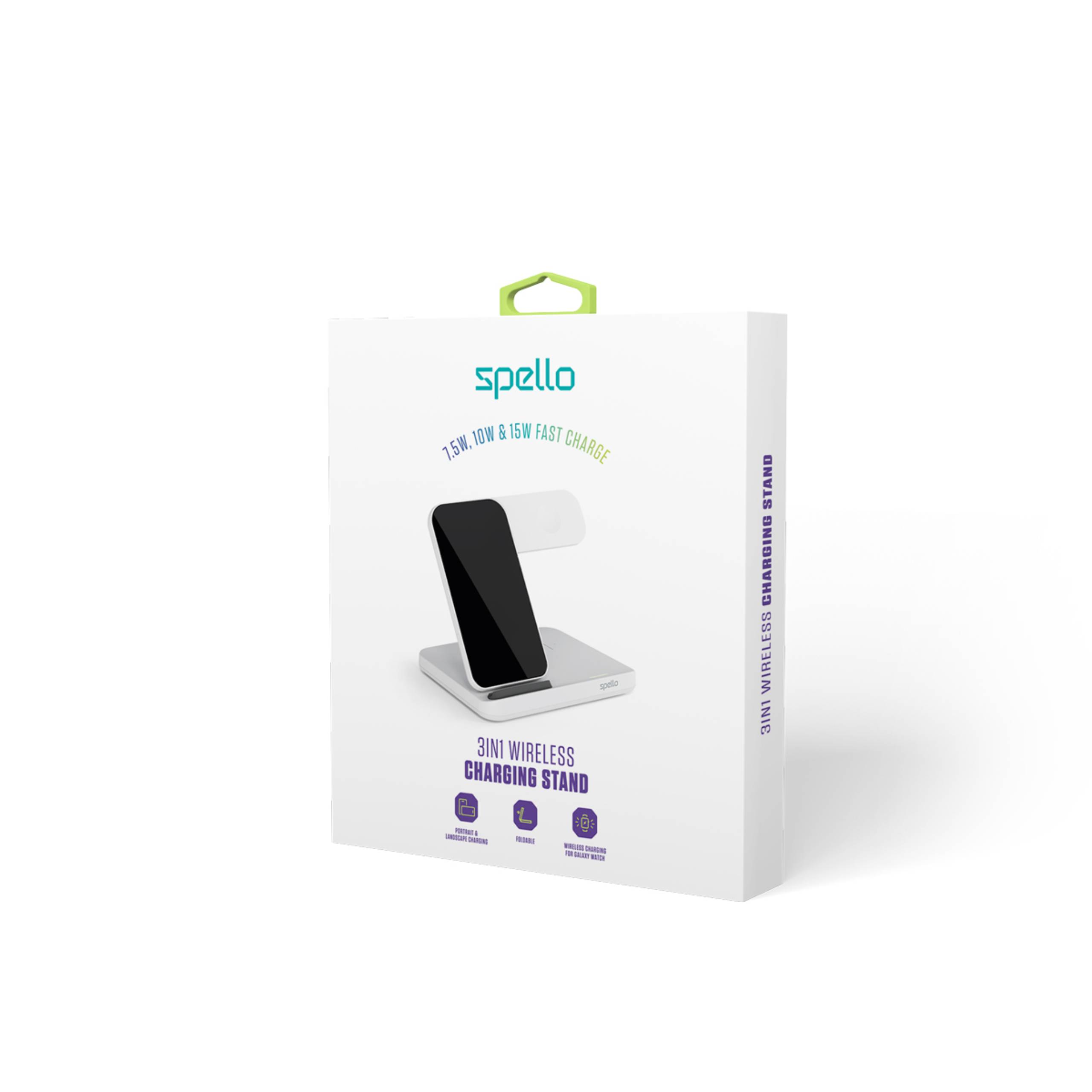 Spello 3in1 Wireless Charging Stand for Samsung