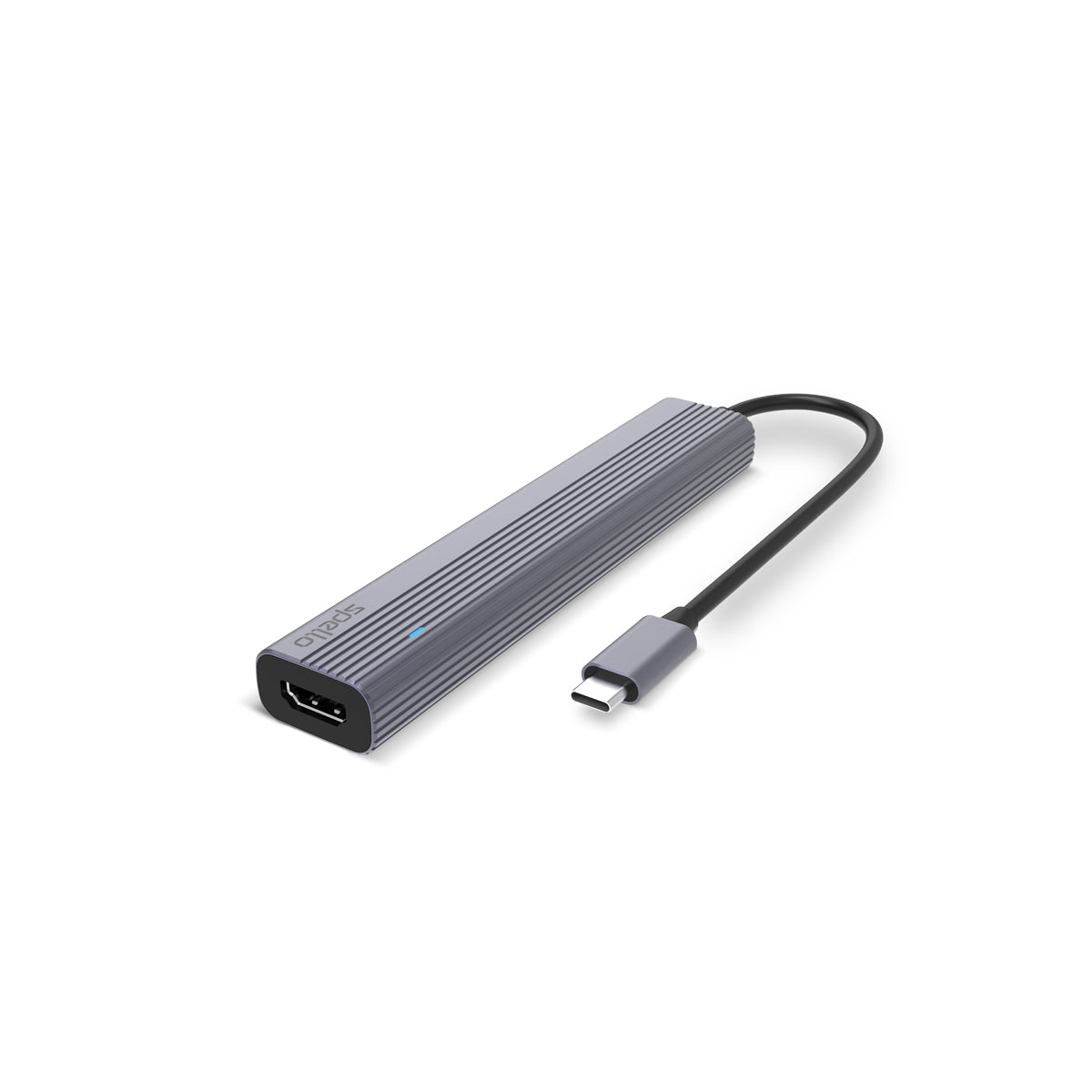 Spello 7-in-1 USB-C Hub Slim aus Aluminium