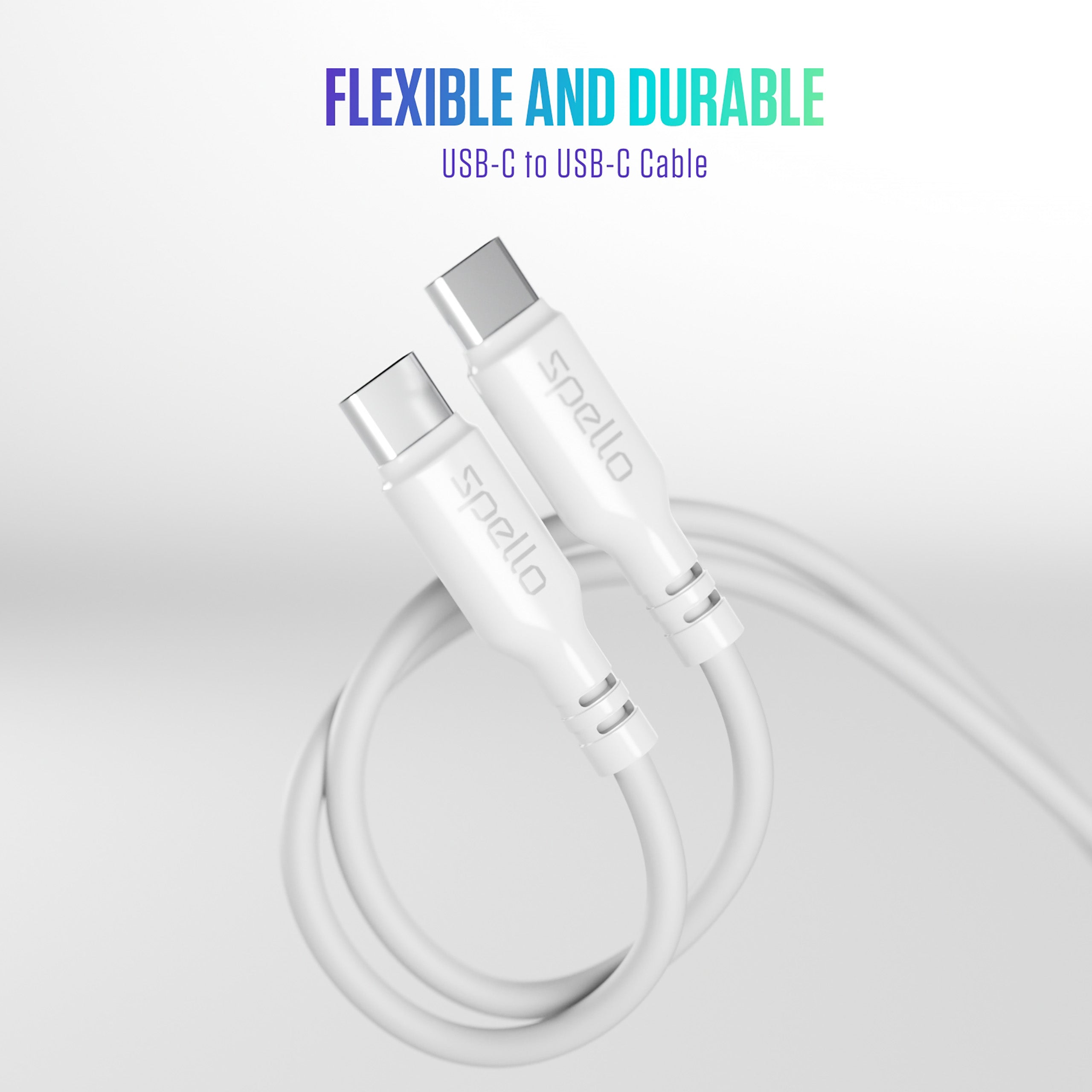 Spello USB-C to USB-C Kabel 1m