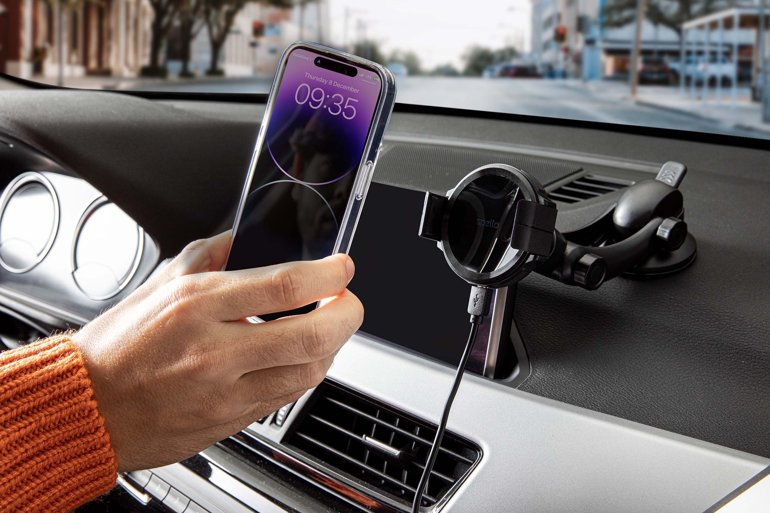 Spello Wireless Car Charger